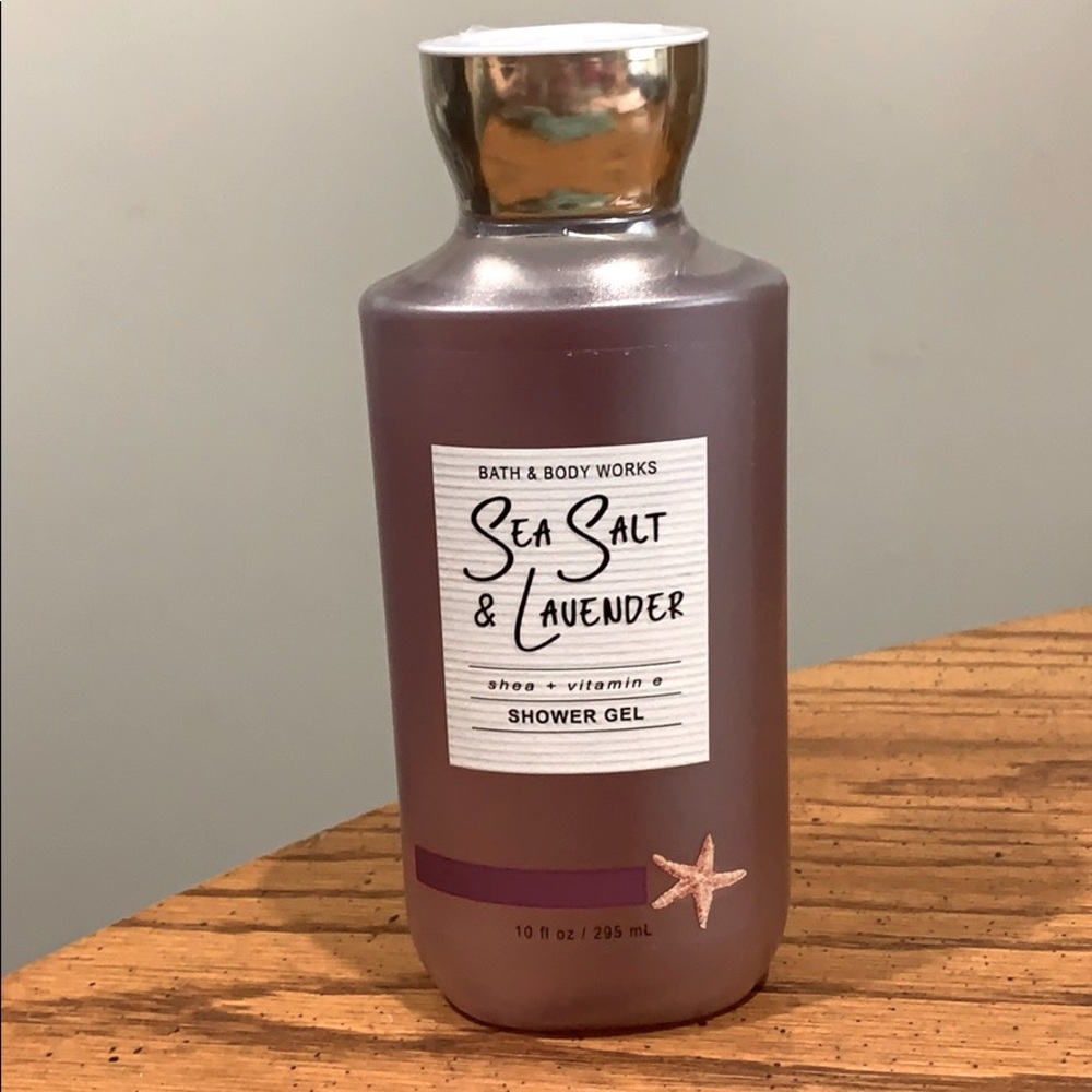 Bath & Body Works Sea Salt & Lavender Shower Gel
